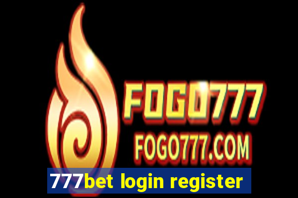 777bet login register